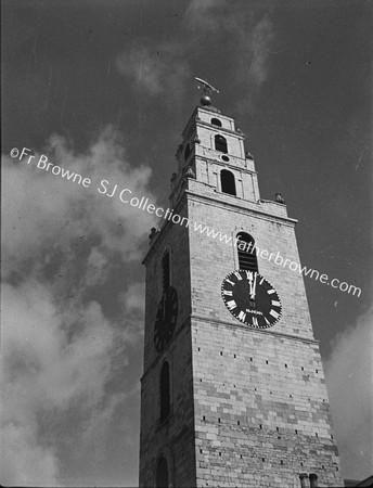 CLOSE UP OF SHANDON STEEPLE